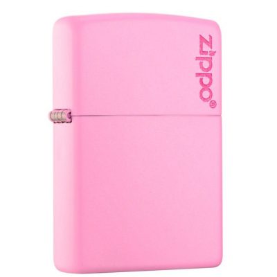 Pink Matte with Zippo Logo