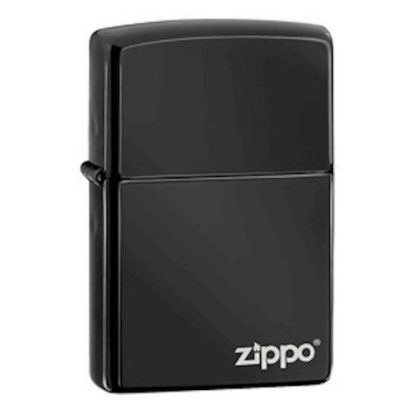 High Polish Black with Zippo Logo