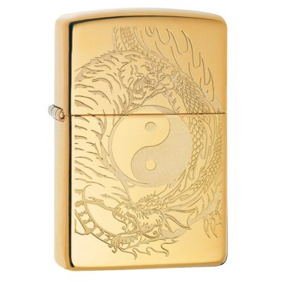 Zippo Tiger and Dragon Design