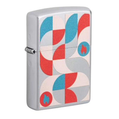 Zippo Geometric Design