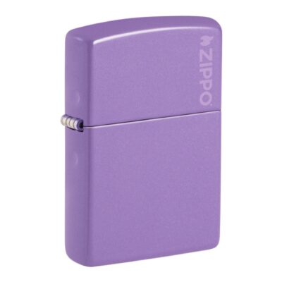Classic Smoky Lavender Zippo Logo