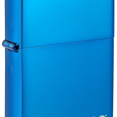 ZIPPO High Polish Blue Sapphire with Zippo Logo