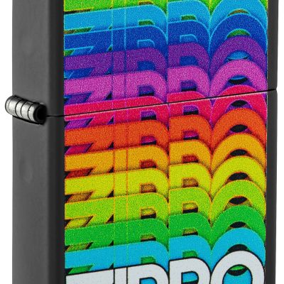 Zippo Rainbow with Zippo Logo Design