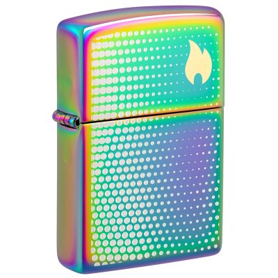 Zippo Dots and Flame Design