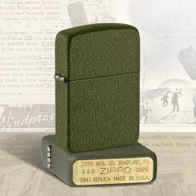 ZIPPO FOUNDER’S DAY 2026 Limited-Edition Green Crackle Lighter - Pre-order