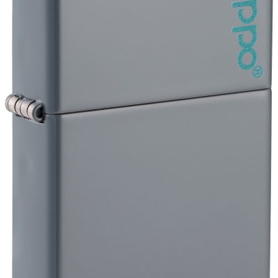 Zippo Classic Flat Grey with Zippo Logo