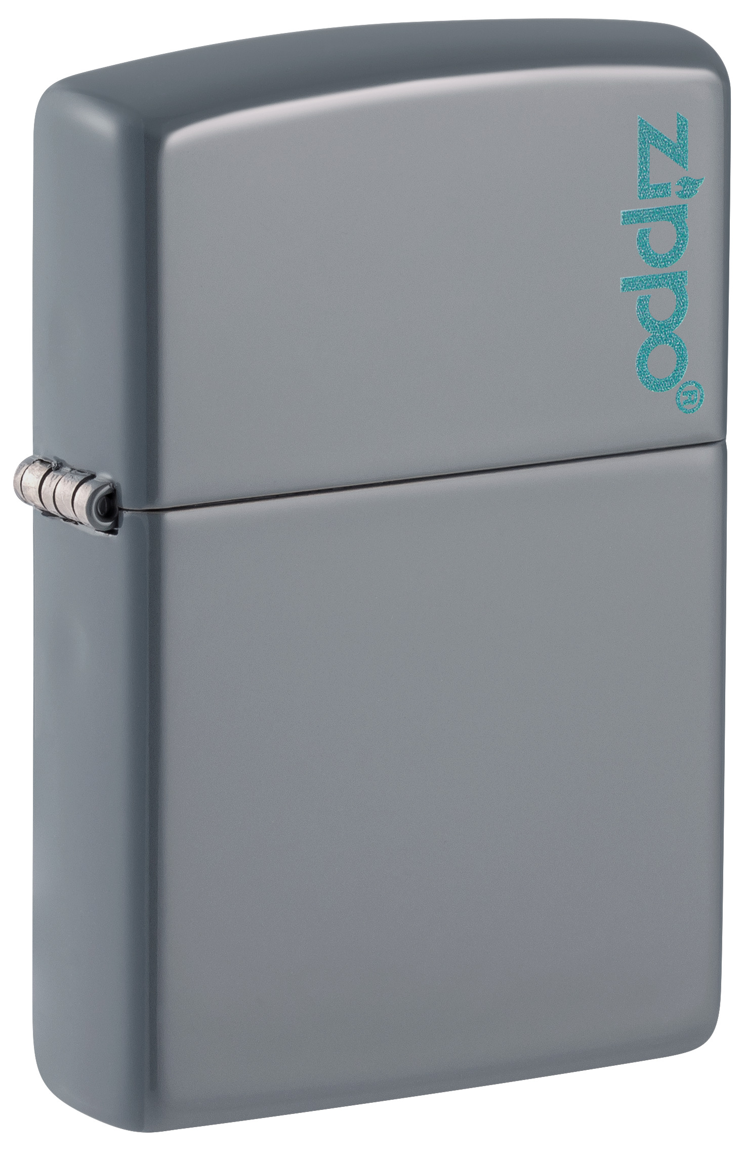 Zippo Classic Flat Grey with Zippo Logo - Zippo Singapore