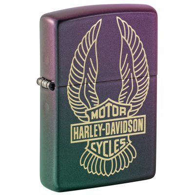 ZIPPO lighter with Harley-Davidson logo
