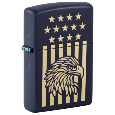 Zippo Eagle and Flag Design