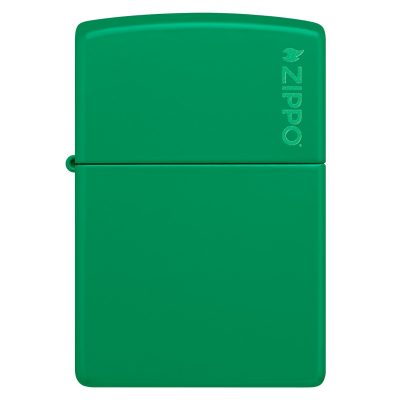 Zippo Grass Green with Zippo Logo